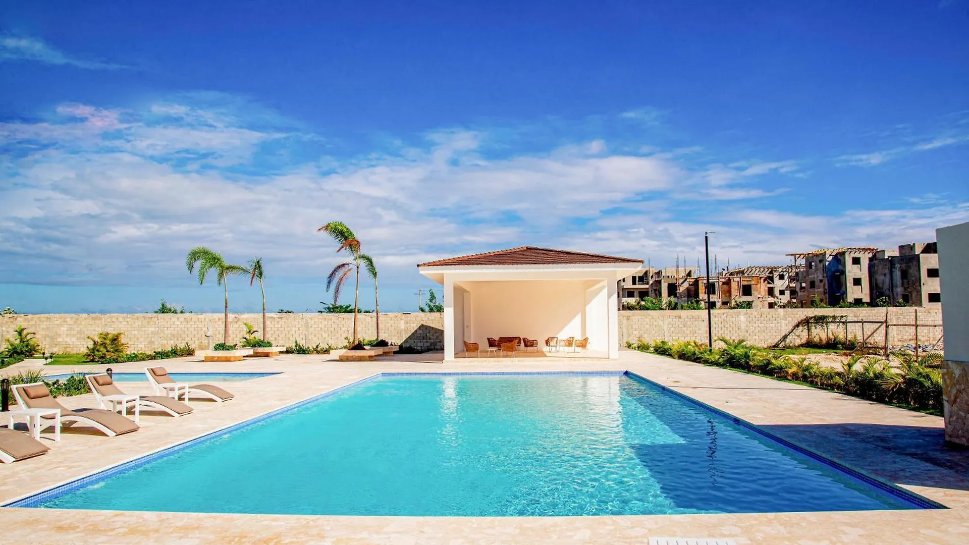 Villa Beautiful Village 3 Bedrooms Furnished Pool Residencial Velero Punta Cana Dominikanische Republik