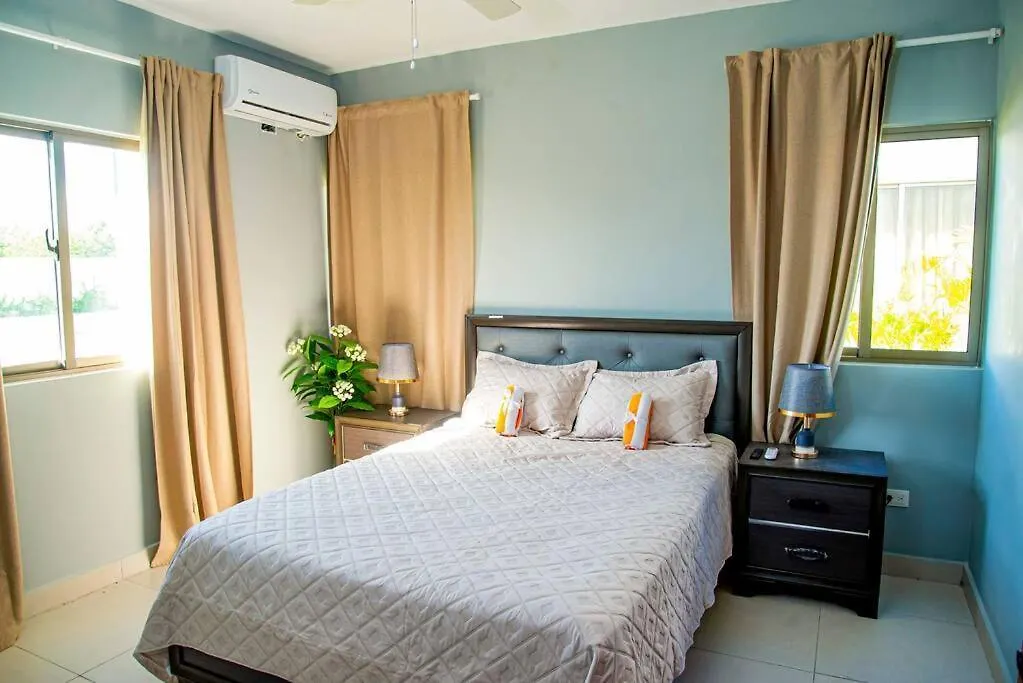 Beautiful Village 3 Bedrooms Furnished Pool Residencial Velero Punta Cana